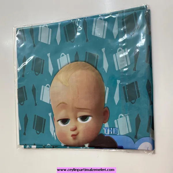 Patron Bebek Temalı Masa Örtüsü